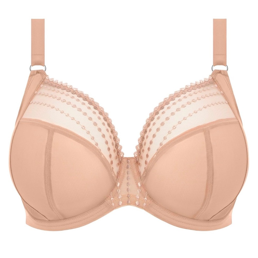 ELOMI Matilda Size 40
I Beige‎ Lace Side
Support Plunge
Underwire Bra
Style:8900